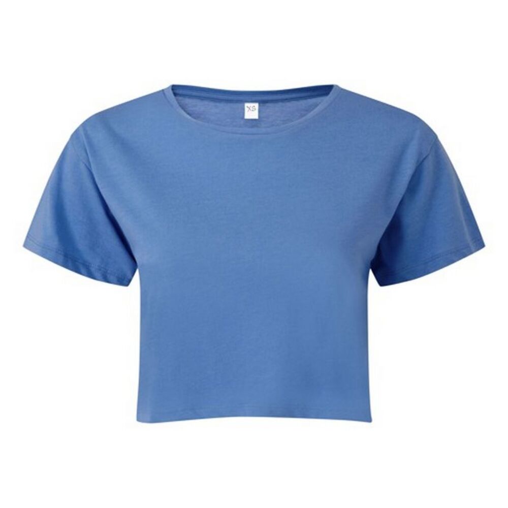 TriDri Womens/Ladies TriDri Crop Top / Cornflower